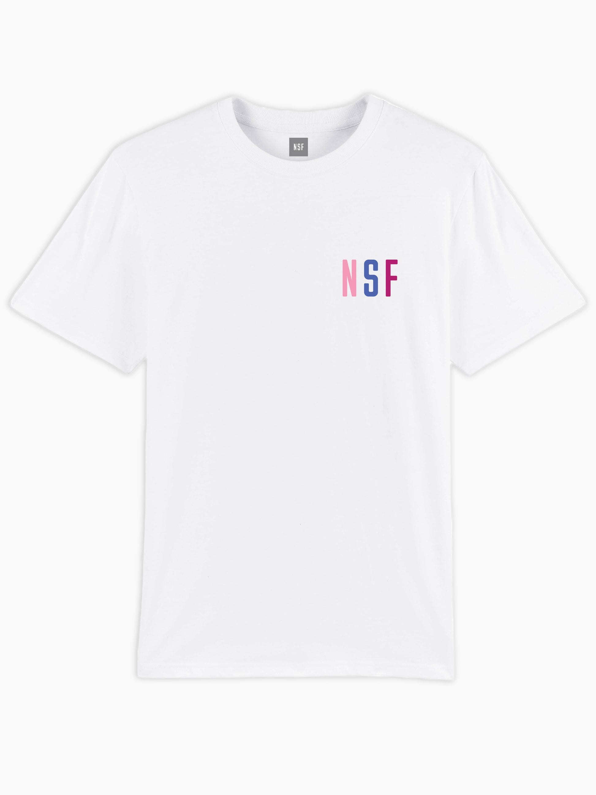 Never Strays Far Le Maglie NSF Unisex T-shirt - White