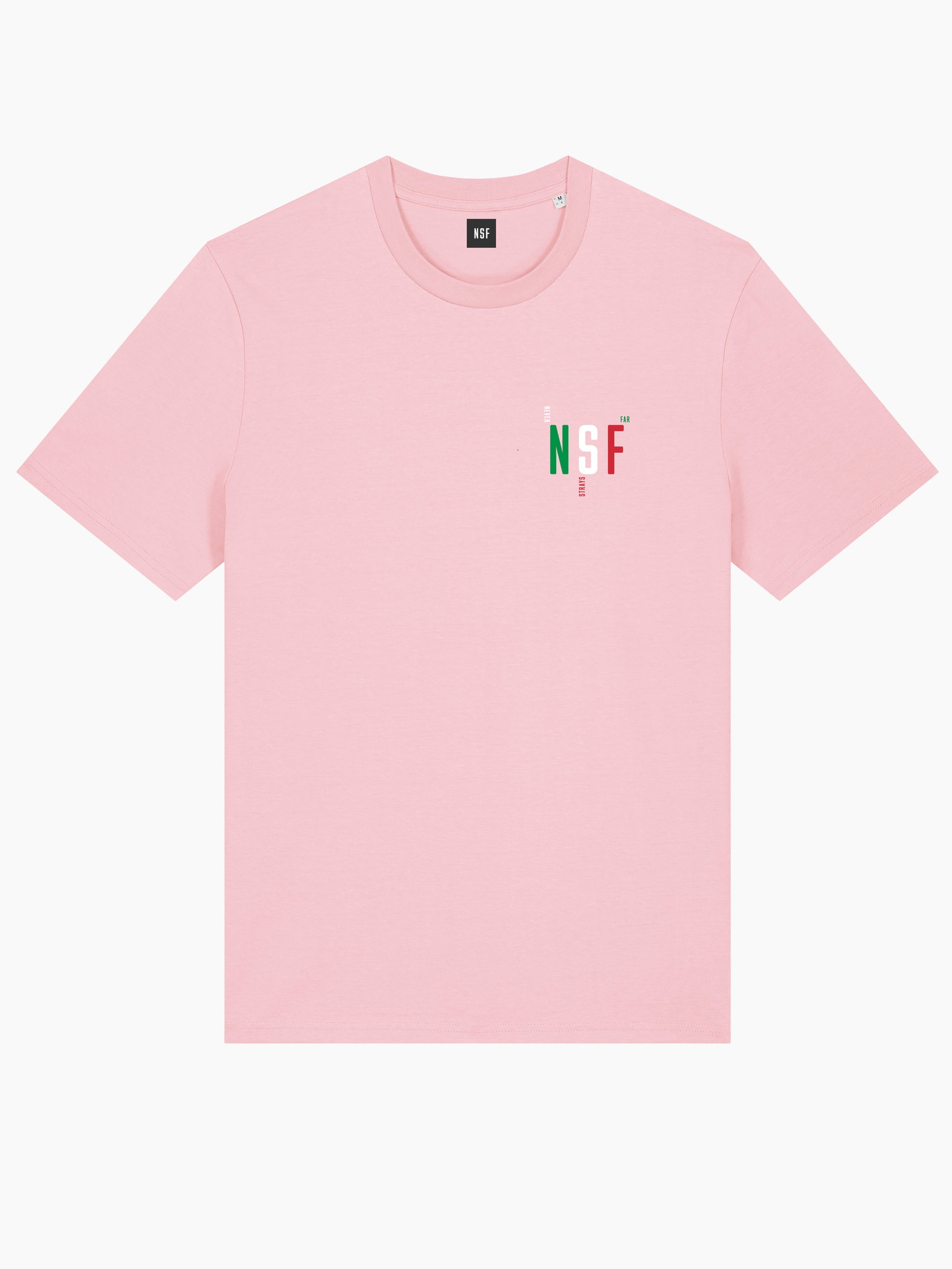 Never Strays Far Giro NSF Unisex T-shirt - Pink
