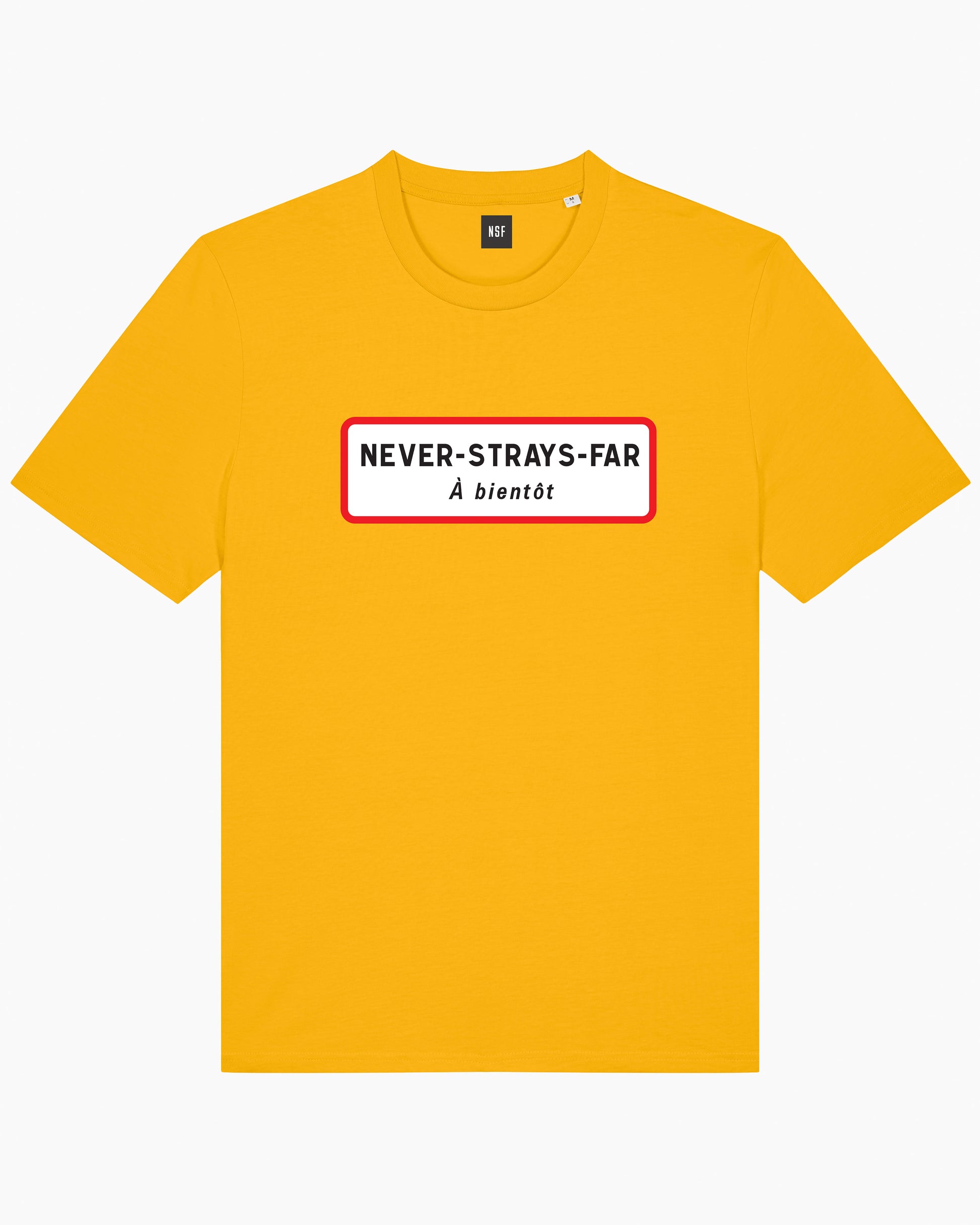 À bientôt T-Shirt - Yellow