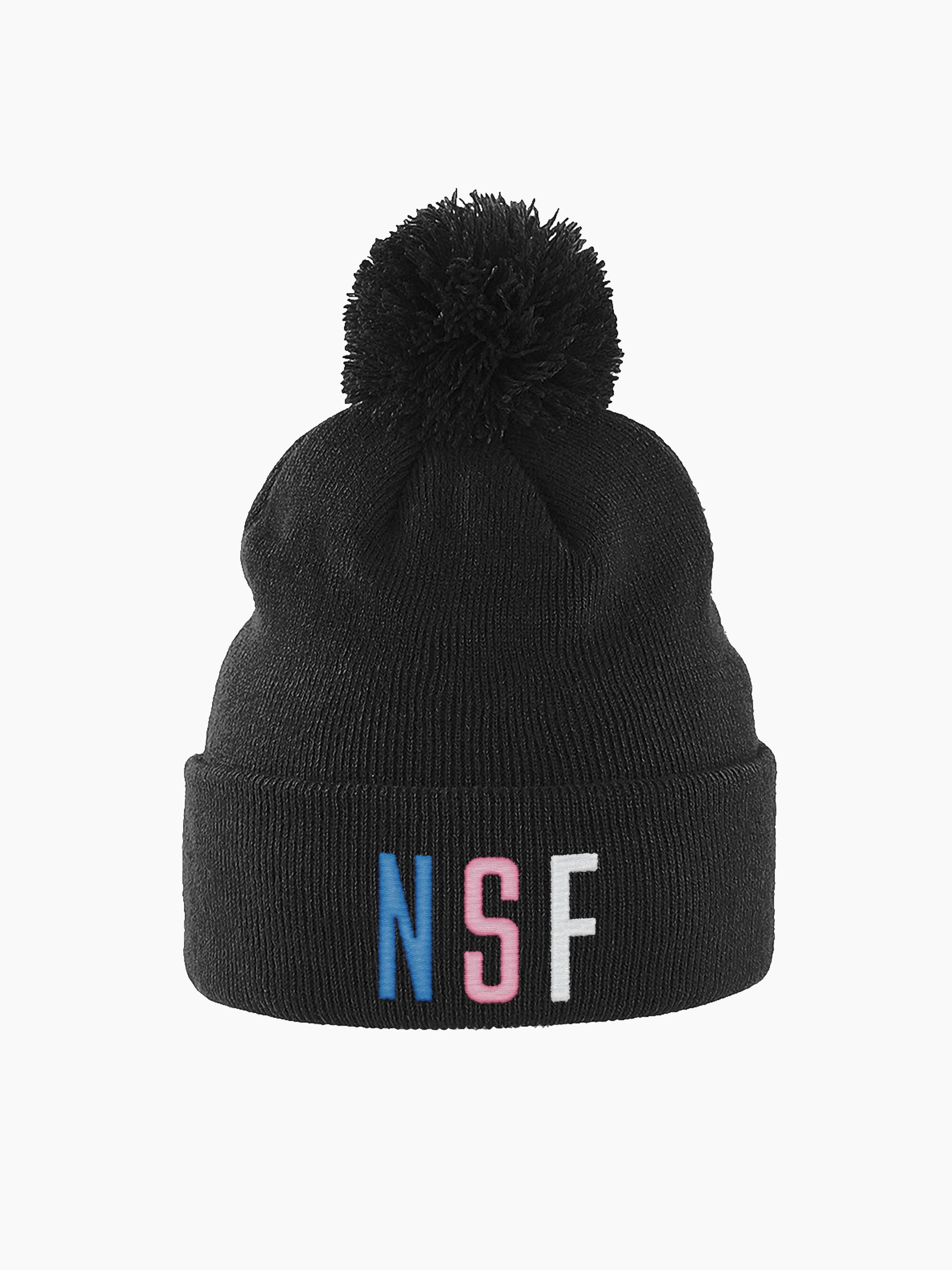 Never Strays Far Bobble Beanie