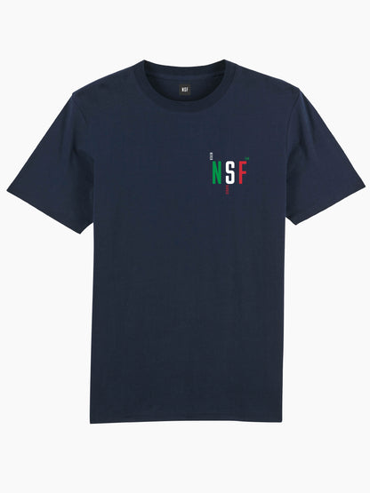 Never Strays Far Giro NSF Unisex T-shirt - Navy Blue
