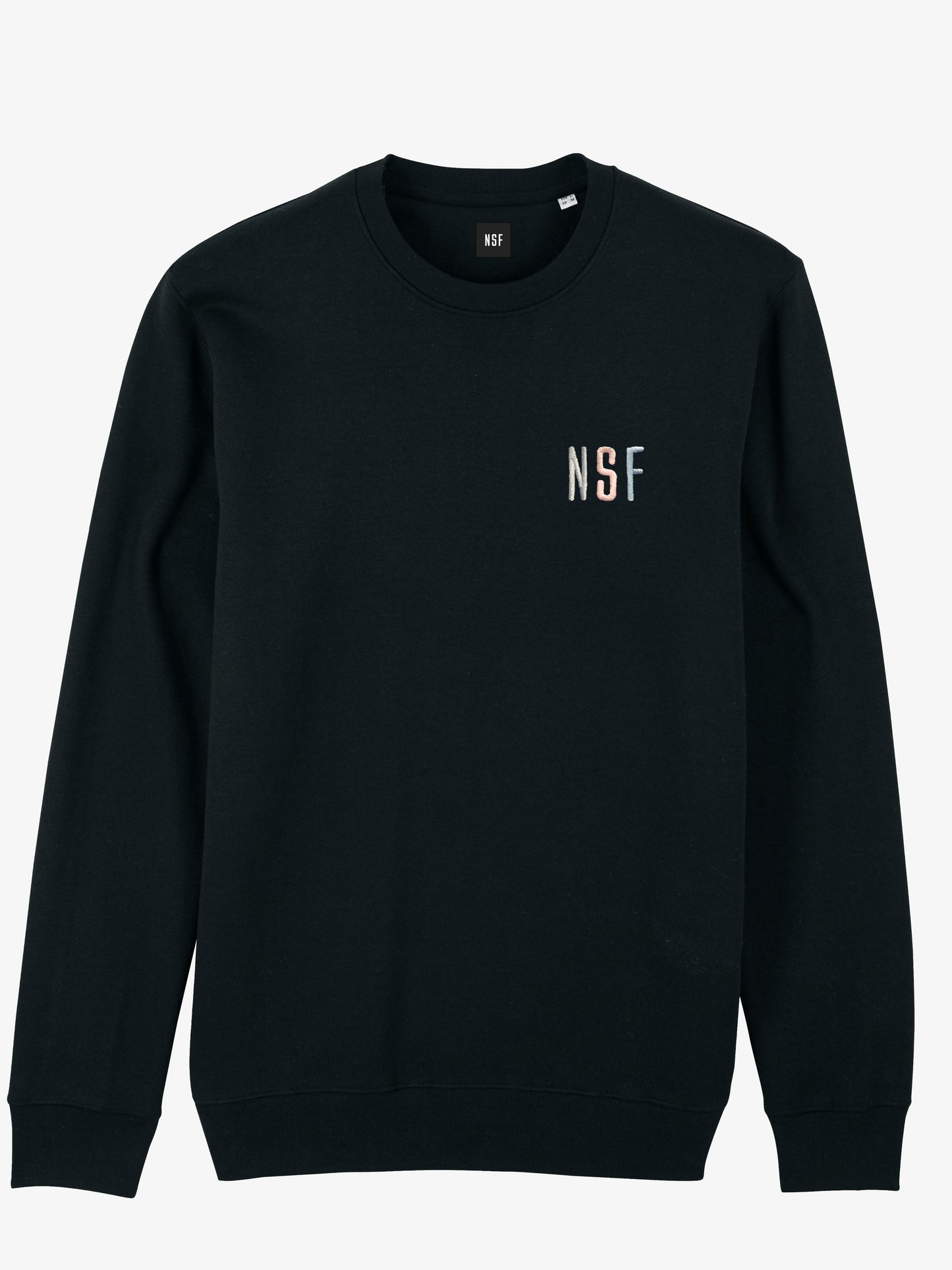 Never Strays Far NSF Pastel Embroidery Sweatshirt