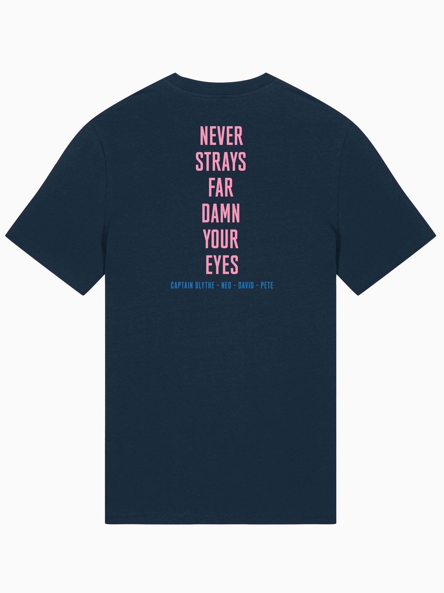 Never Strays Far NSF "Damn Your Eyes" T-shirt