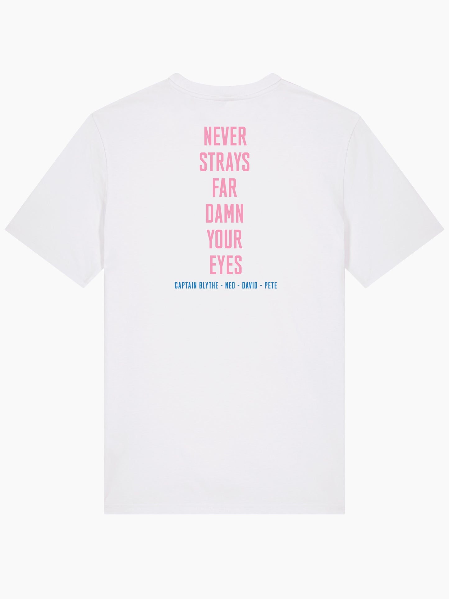 Never Strays Far NSF "Damn Your Eyes" T-shirt