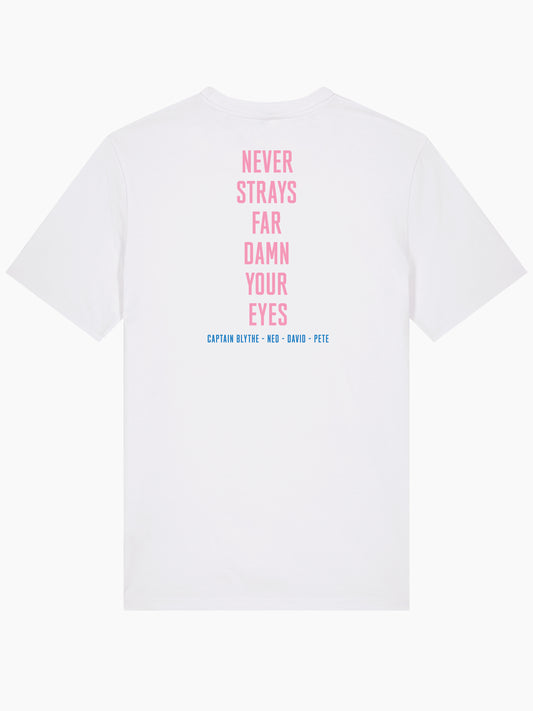 Never Strays Far NSF "Damn Your Eyes" T-shirt