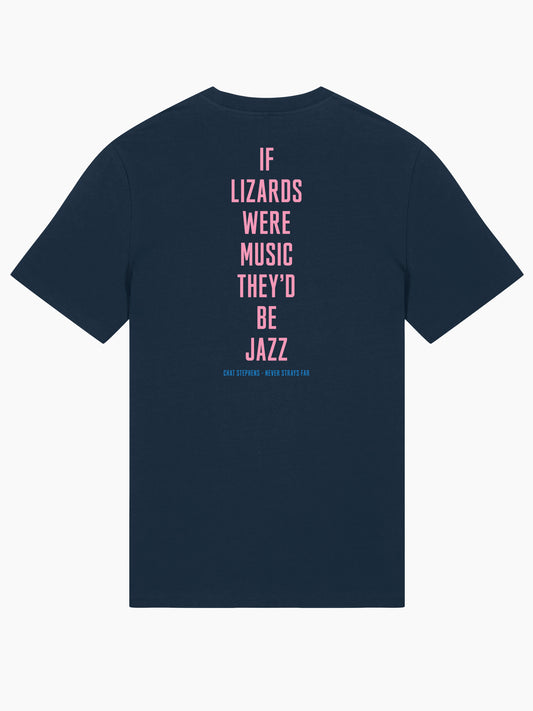 Never Strays Far NSF "If Lizards Were Music" T-shirt