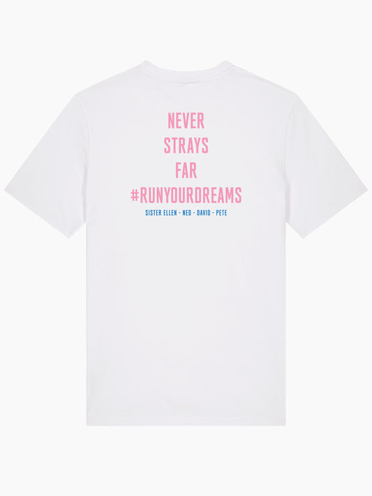 Never Strays Far NSF "RUNYOURDREAMS" T-shirt